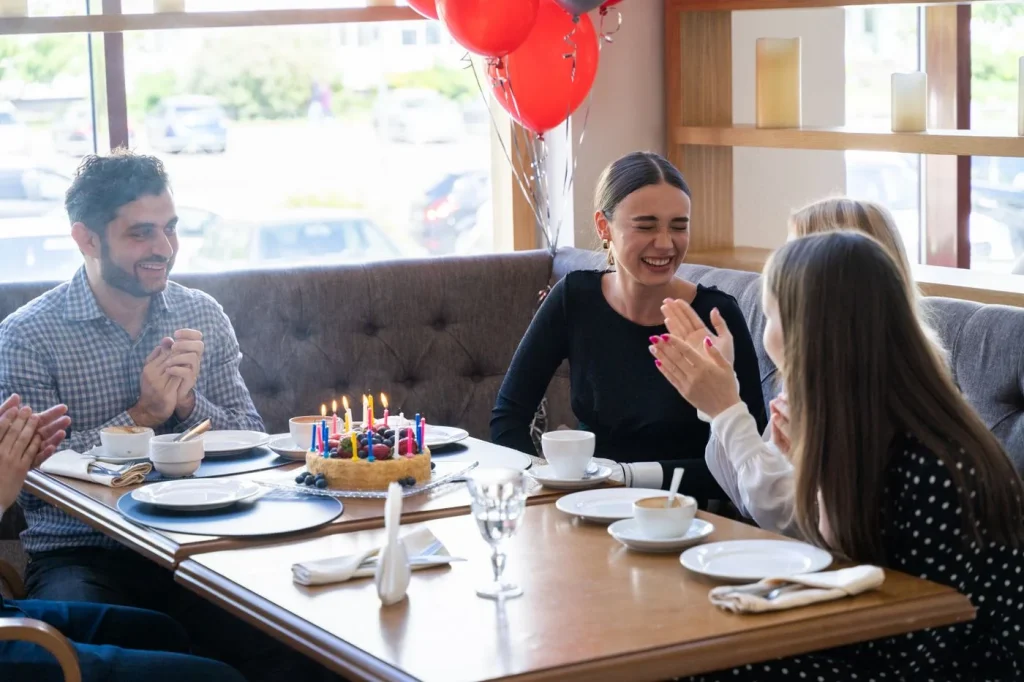 Birthday gathering — illustrative product photography